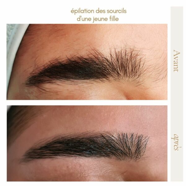 épilation des sourcils