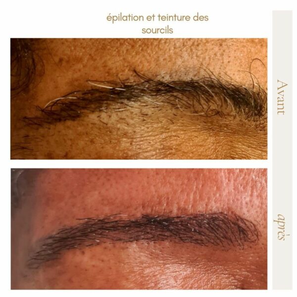 épilation des sourcils